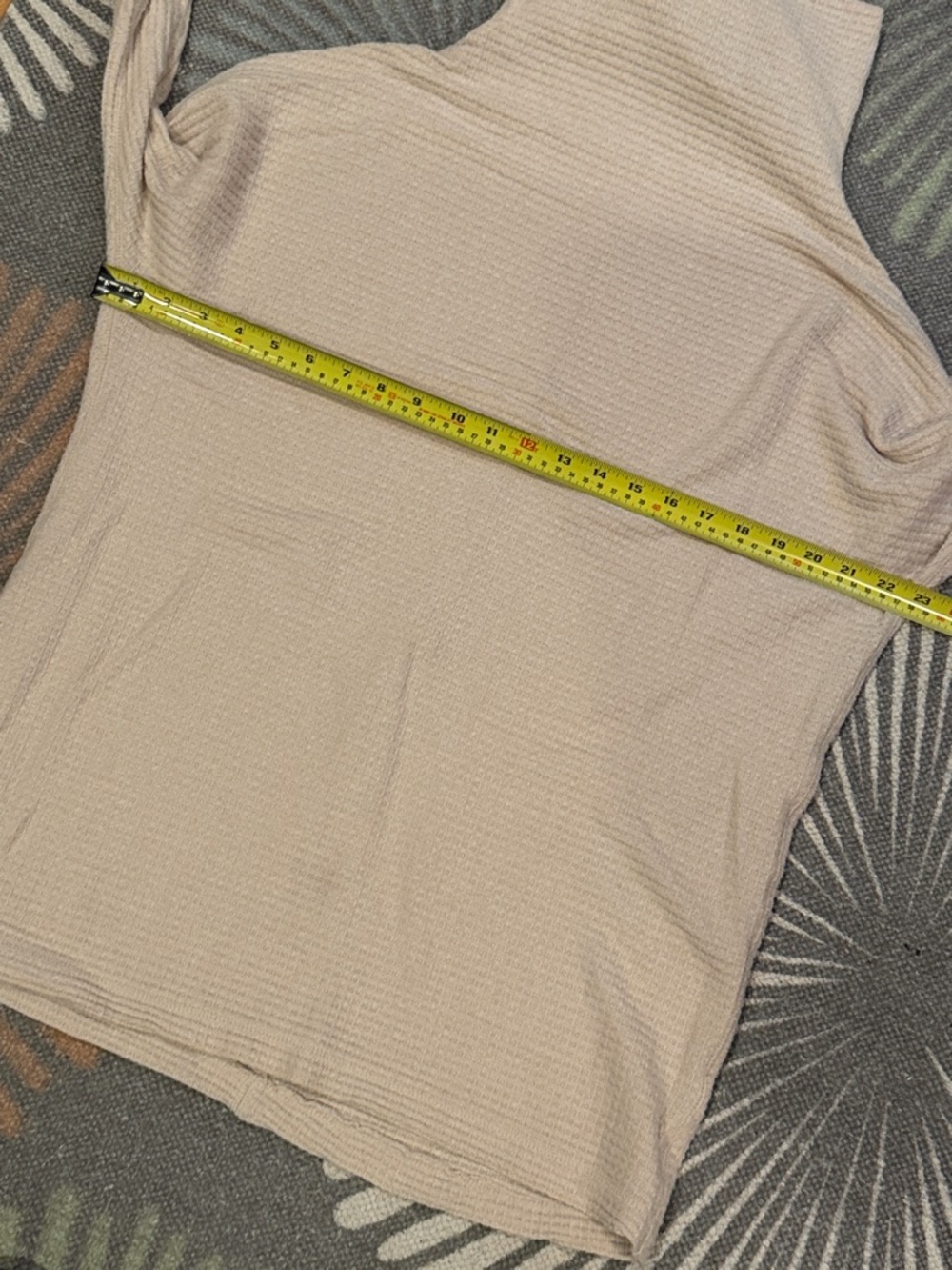 We The Free Cream Thermal Funnel Neck Top - Picture 3 of 4